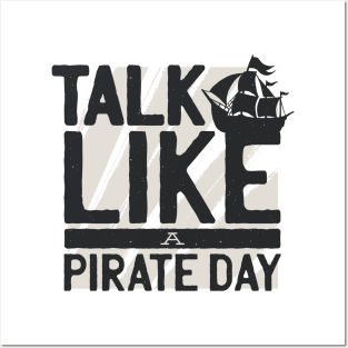 Talk Like a Pirate Day Posters and Art